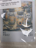 Paint by numbers "Faith Hope Love"