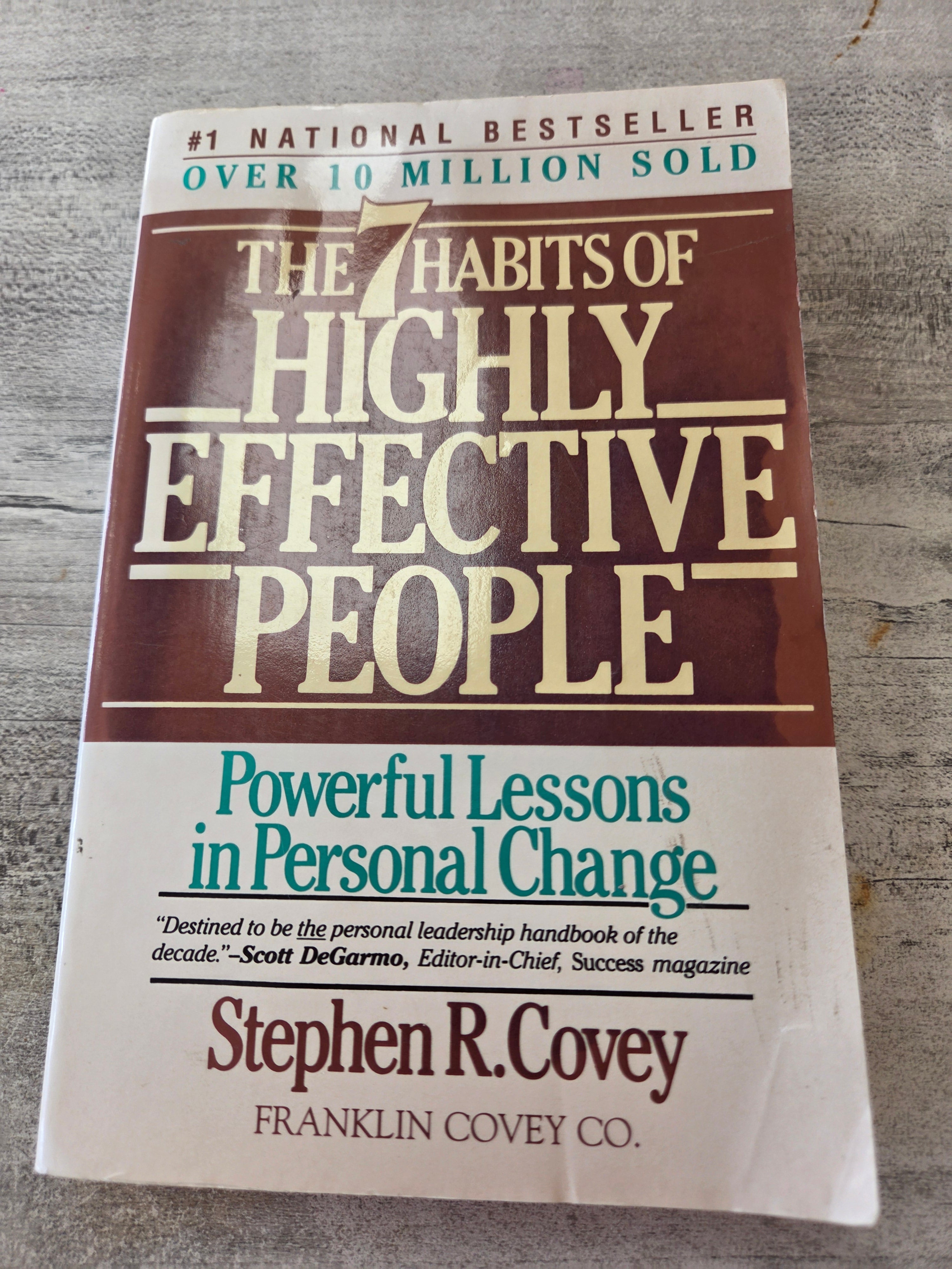 The 7 Habits of Highly Effective People by Stephen R. Covey (Used)