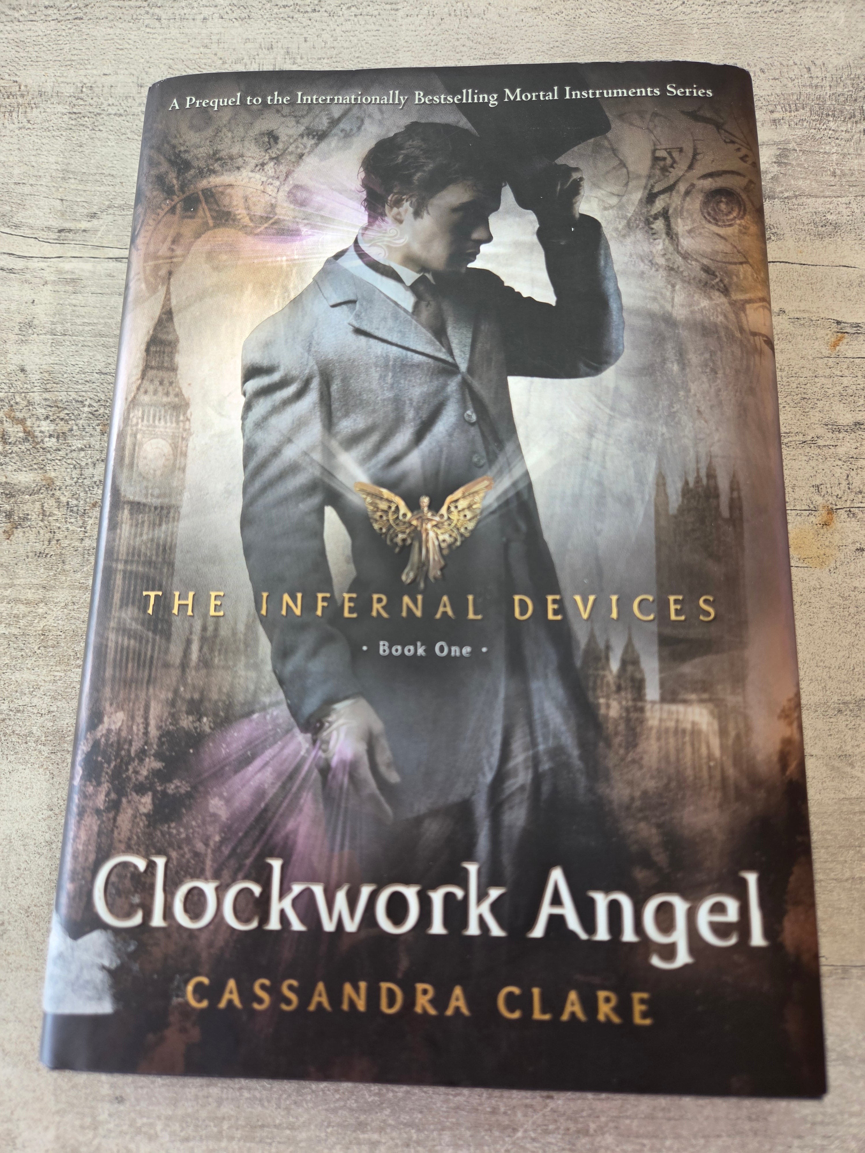 Clockwork Angel: The Infernal Devices Book 1 by Cassandra Clare (Hardcover) (First Edition) (Used)