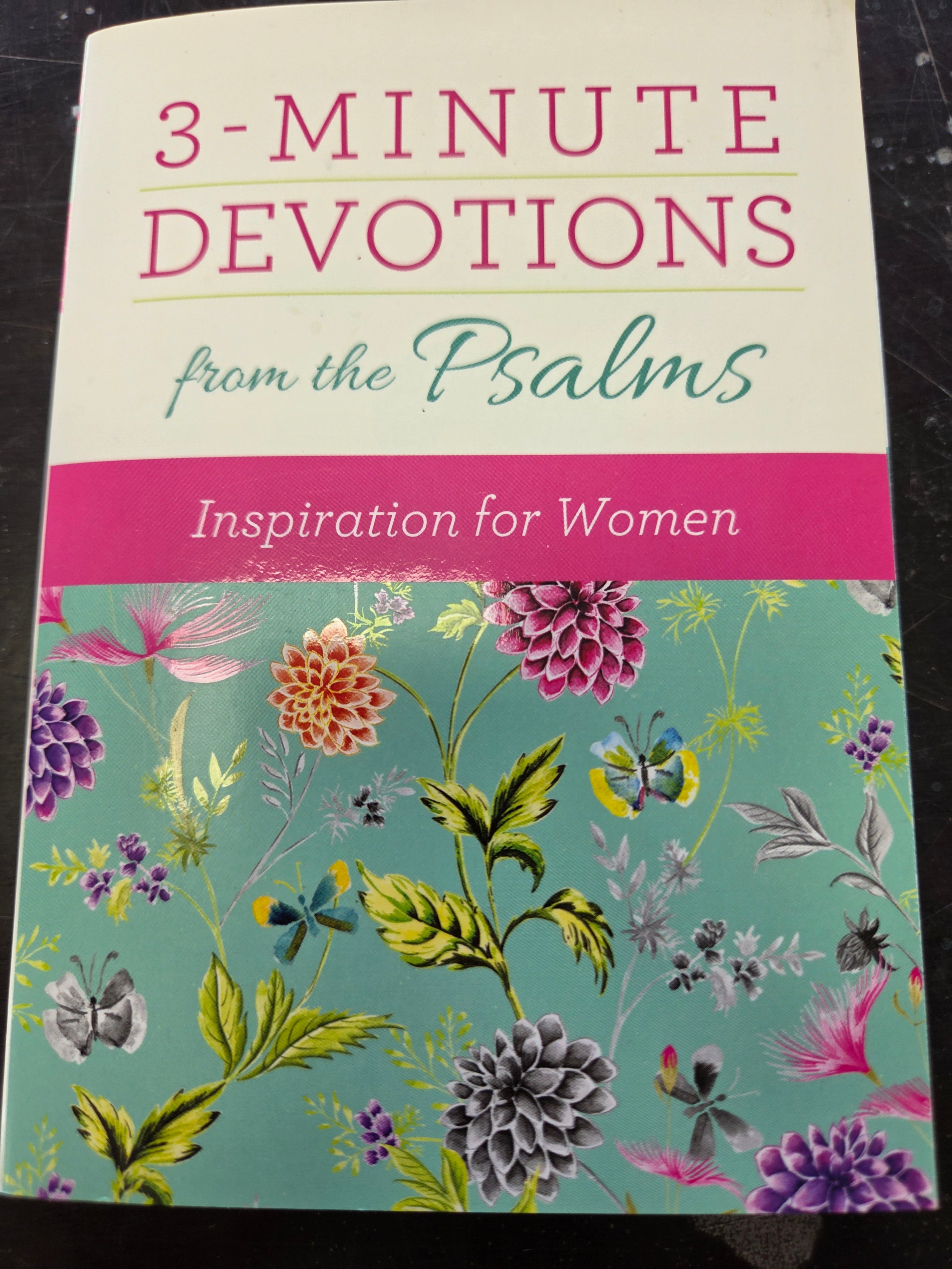 3 Minute Devitions from Psalms: Inspiration for Women