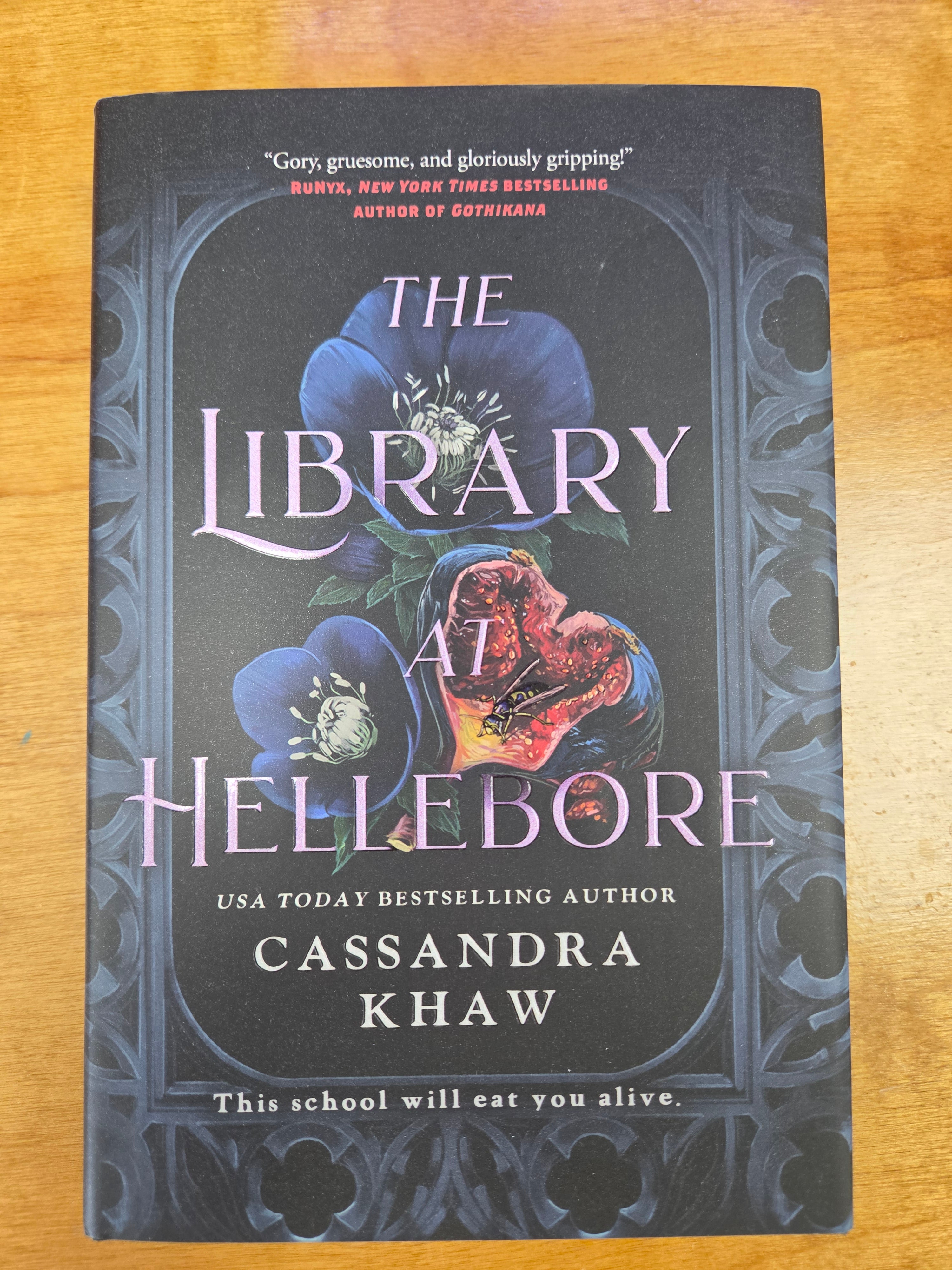 The Library at Hallebore by Cassandra Khaw (Hardcover) (First Edition)