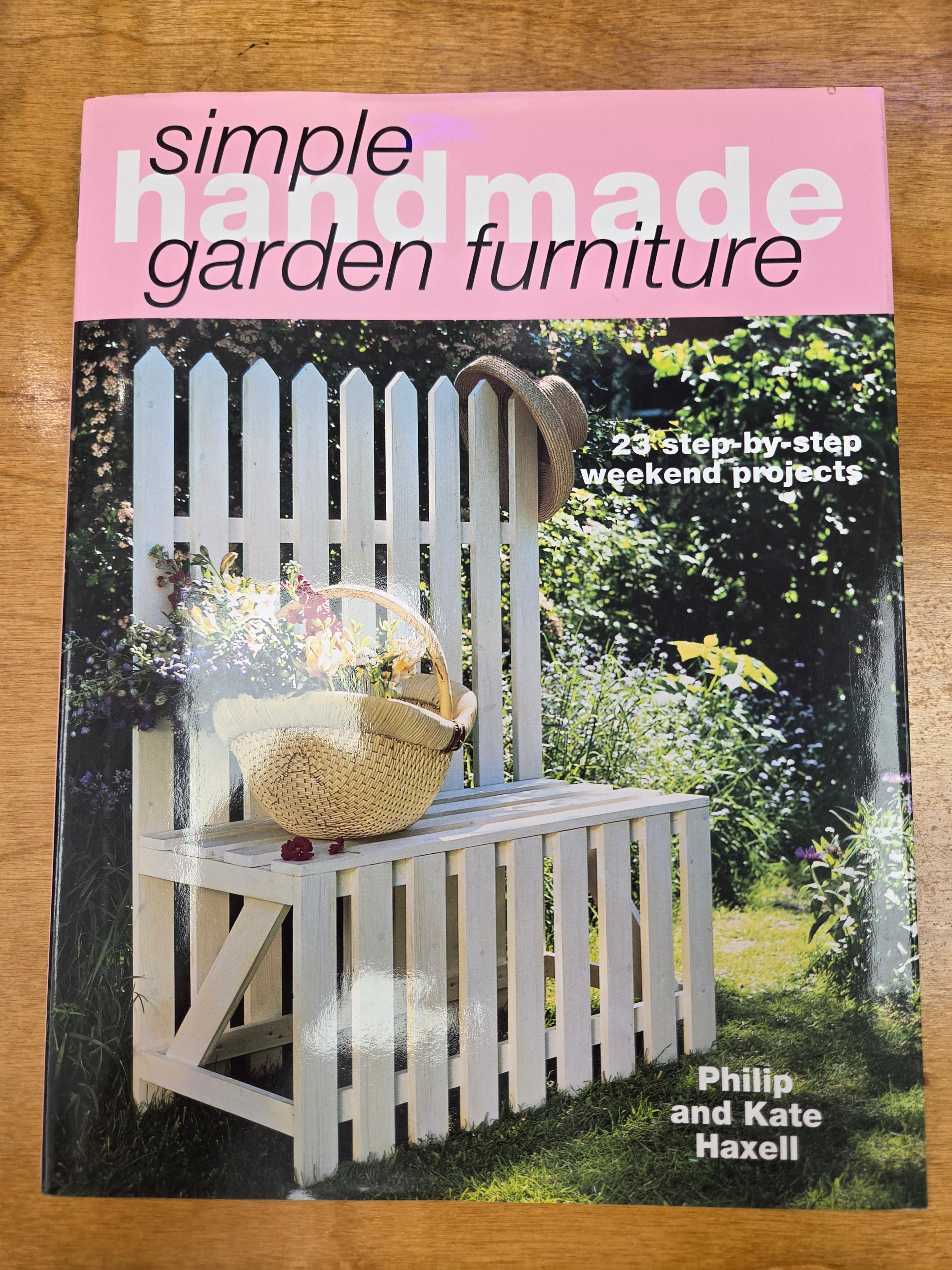 Simple Handmade Garden Furniture by Philip and Kate Haxell