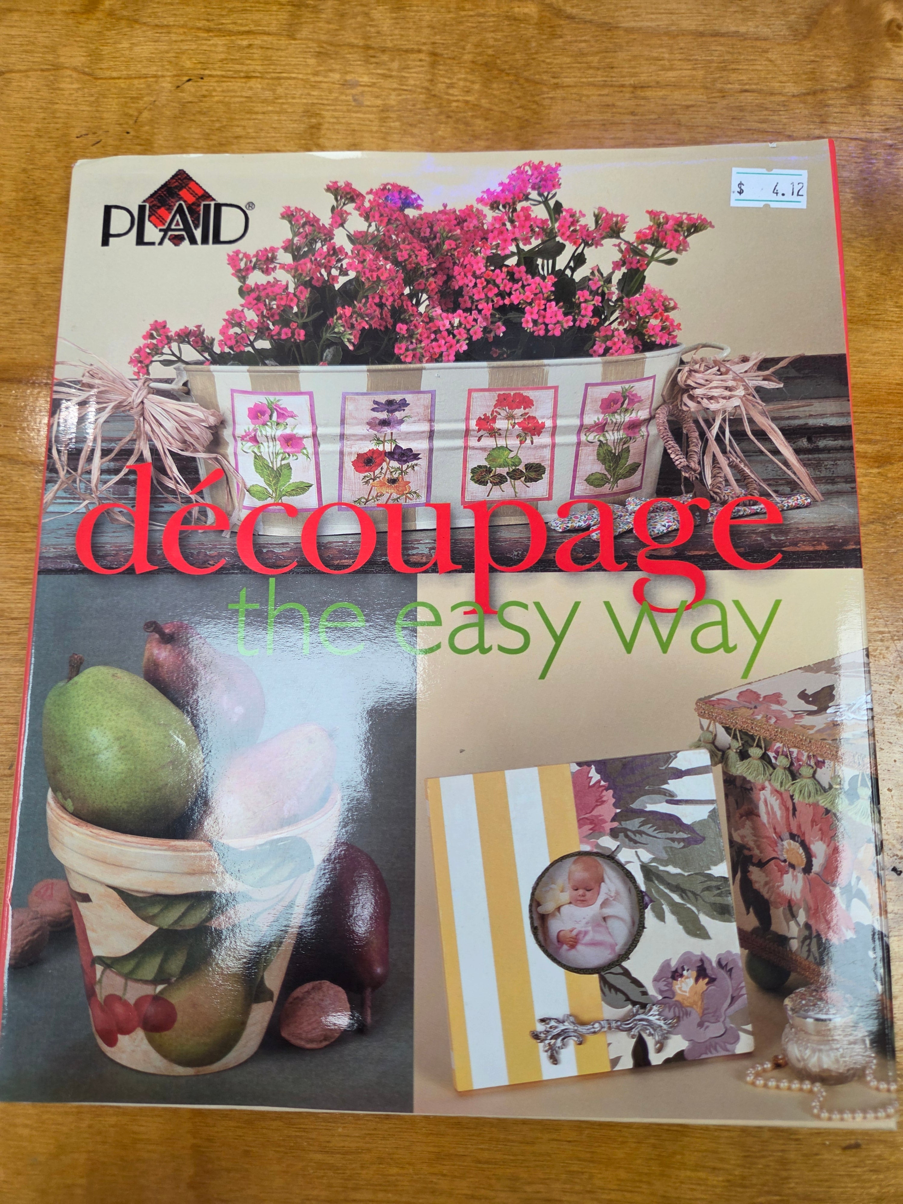 Decoupage: The Easy Way (Hardcover) (Used)
