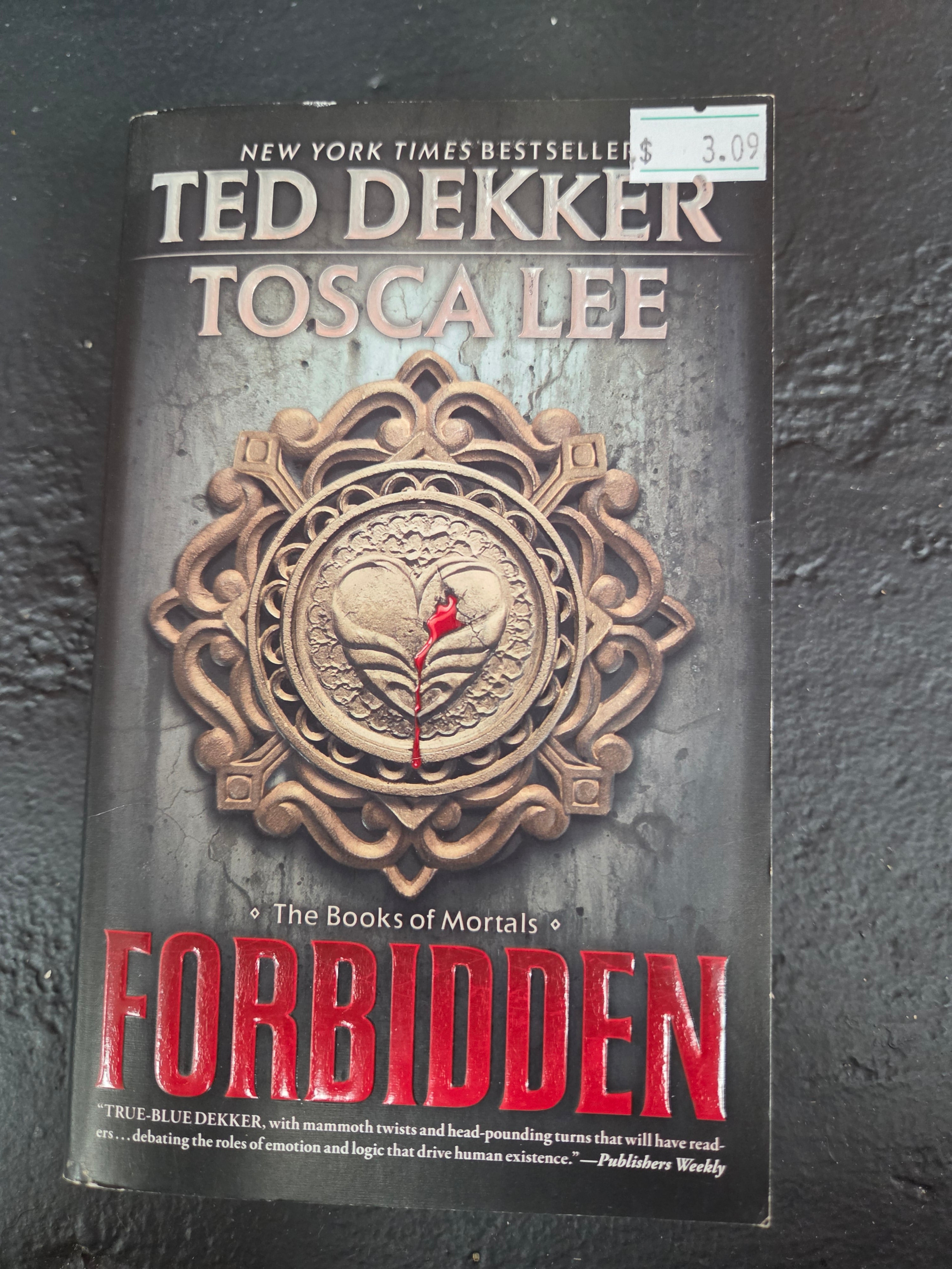 Forbidden - The Books of Mortals Book 1 by Ted Dekker and Tosca Lee (Used)