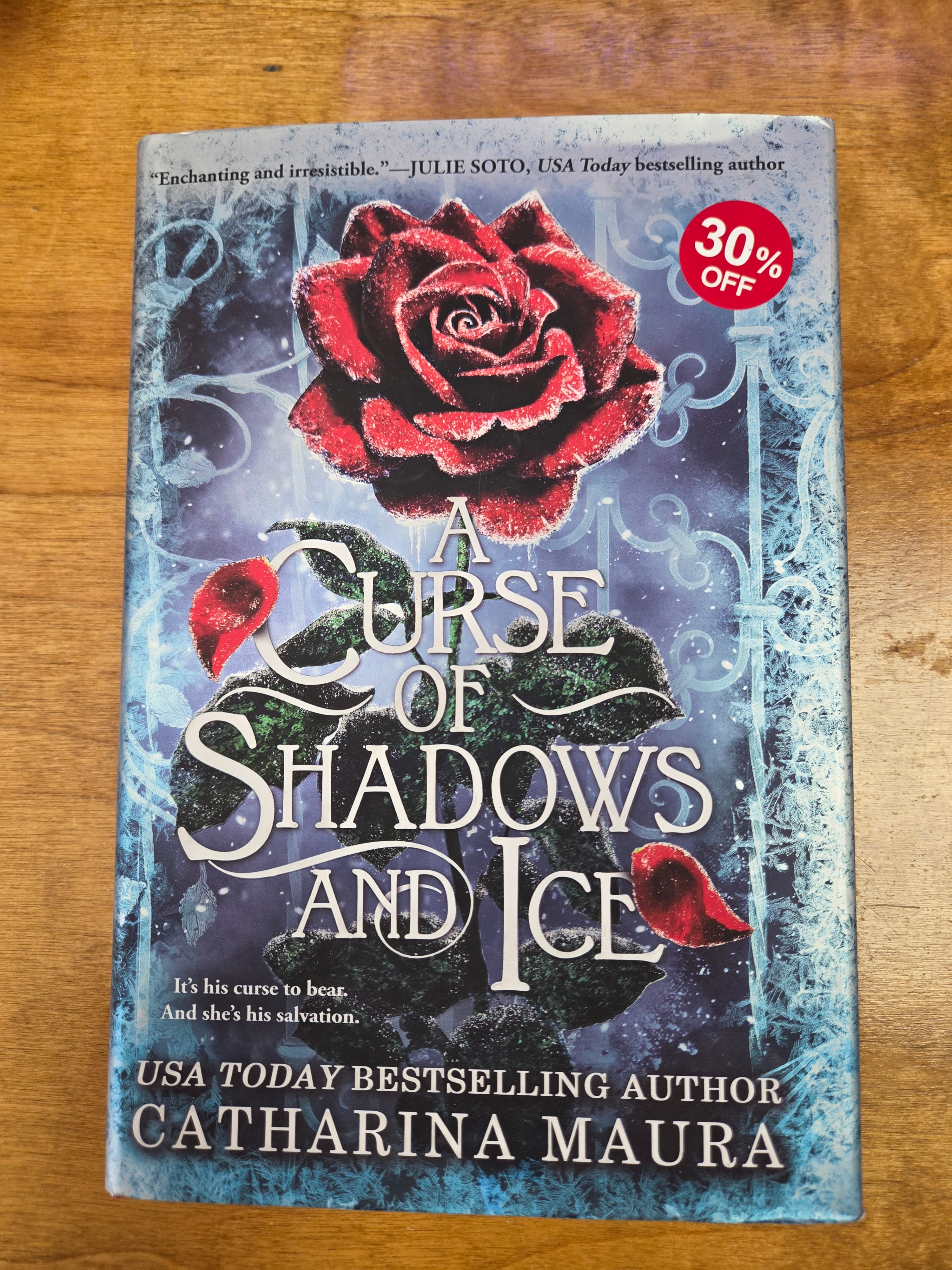A Curse of Shadows and Ice - Shadowbound Series book 1 by Catharina Maura (Hardcover)